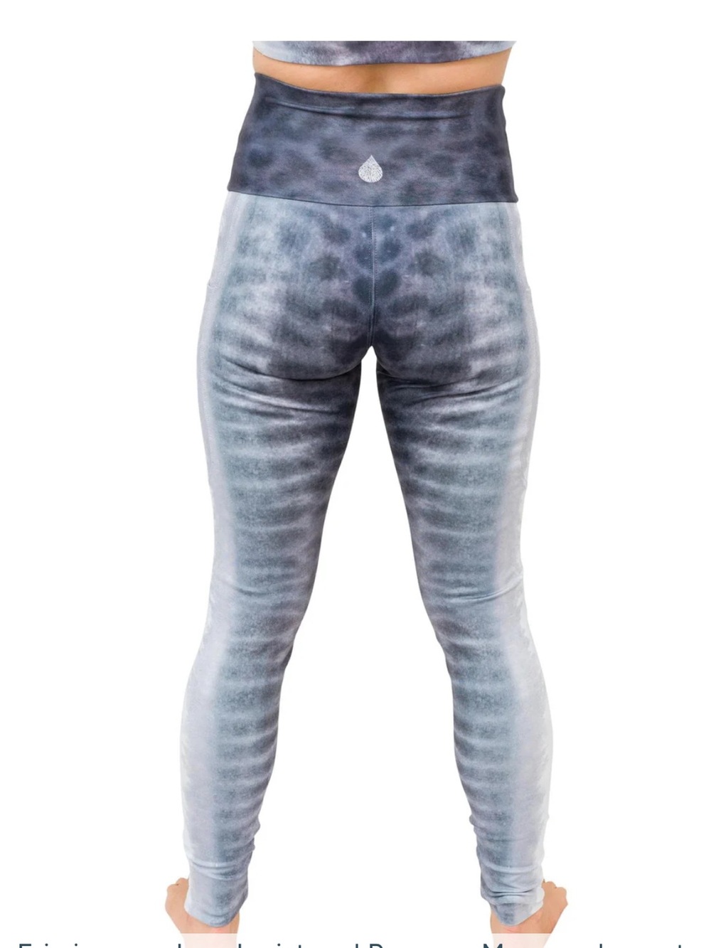 Waterlust Tiger Shark Trailblazer swim running leggings  size Large